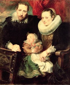 Ett familjeporträtt, ca 1618-21